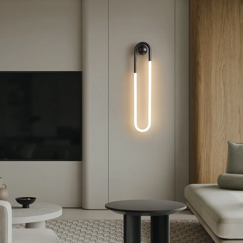 Modern Wall Sconces – Hardwired LED Wall Lamp for Bedroom & Dining Spaces