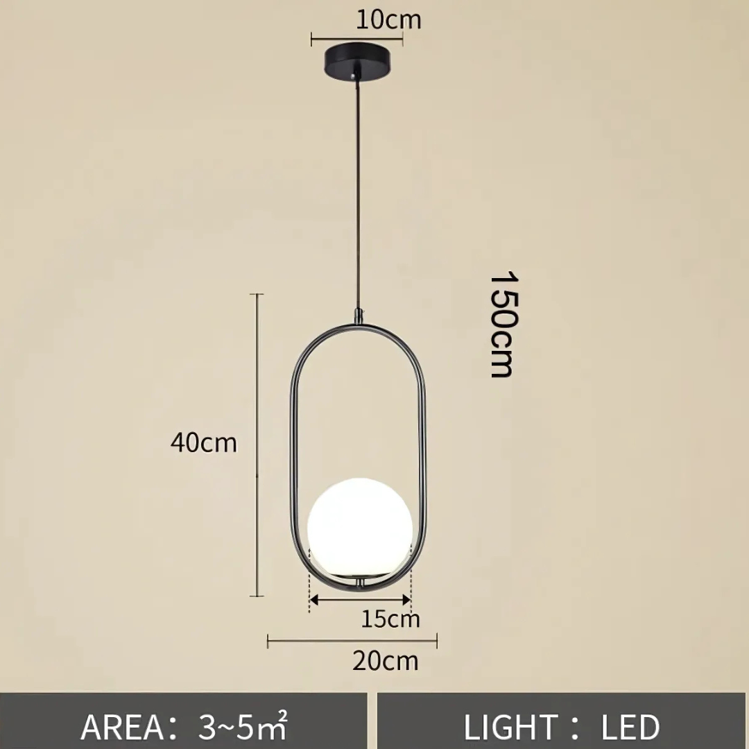 Vyasa - Modern Cage Pendant Light