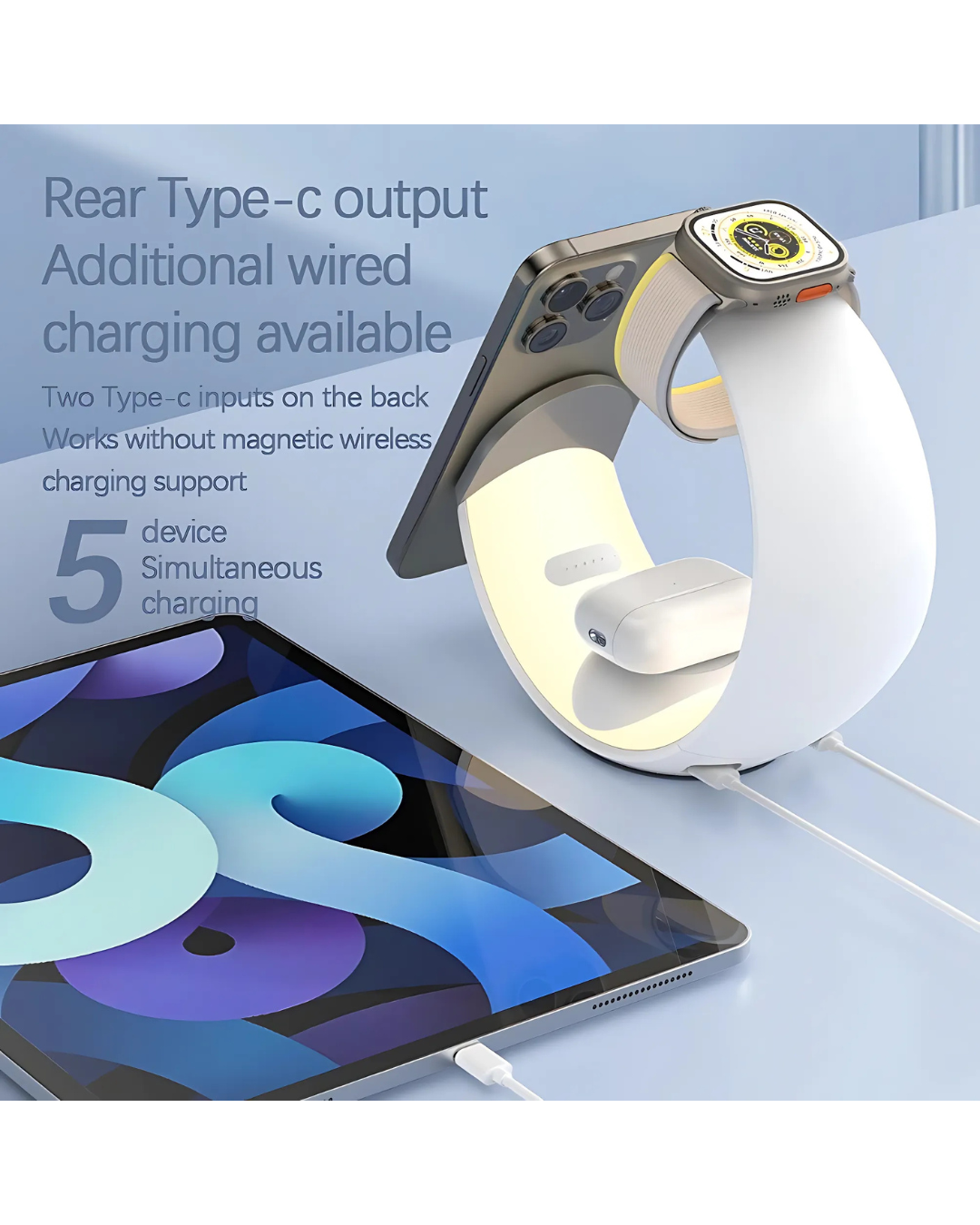 LýjaTej™ – Magnetic Charging Lamp