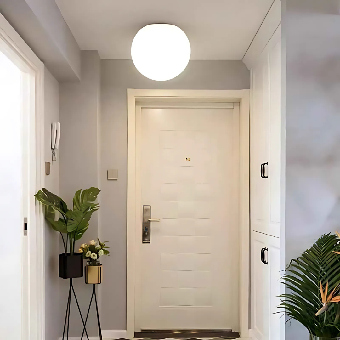 Vimala: Bauhaus Glass Wall Lamp