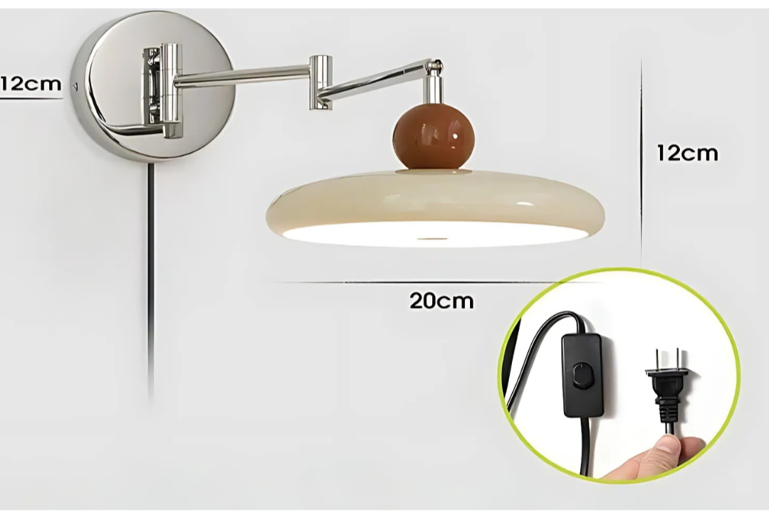Kairavii: Medieval Rotating Wall Lamp