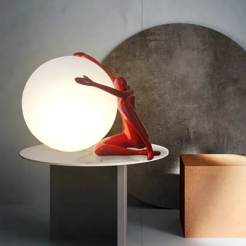 Creative Table Lamp - Humanoid Figure LED Light
