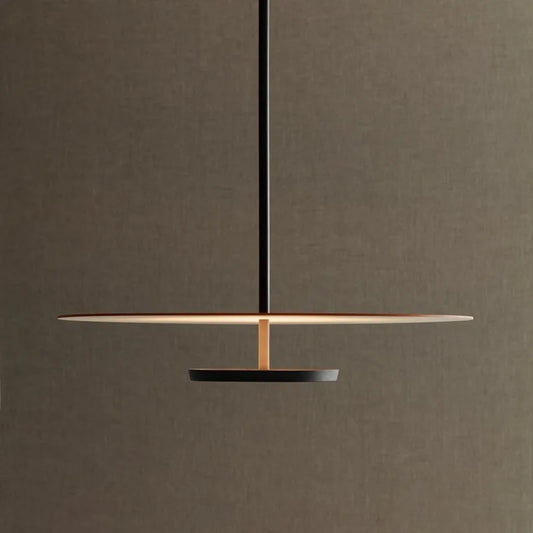 Danish Designer Iron Circular Light Dimmable.
