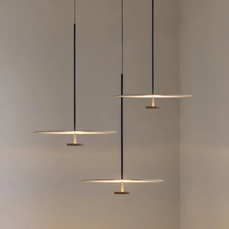 Dansk Flying Saucer Chandelier Nordic Art Pendant Lights.