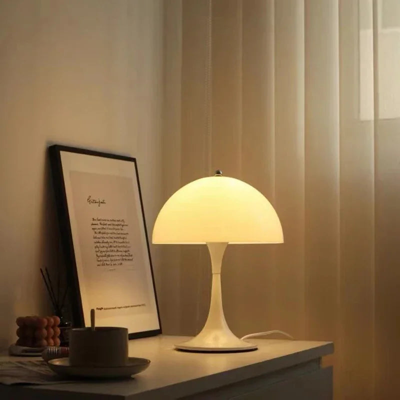 Dimmable LED Mushroom Table Lamp - modern design