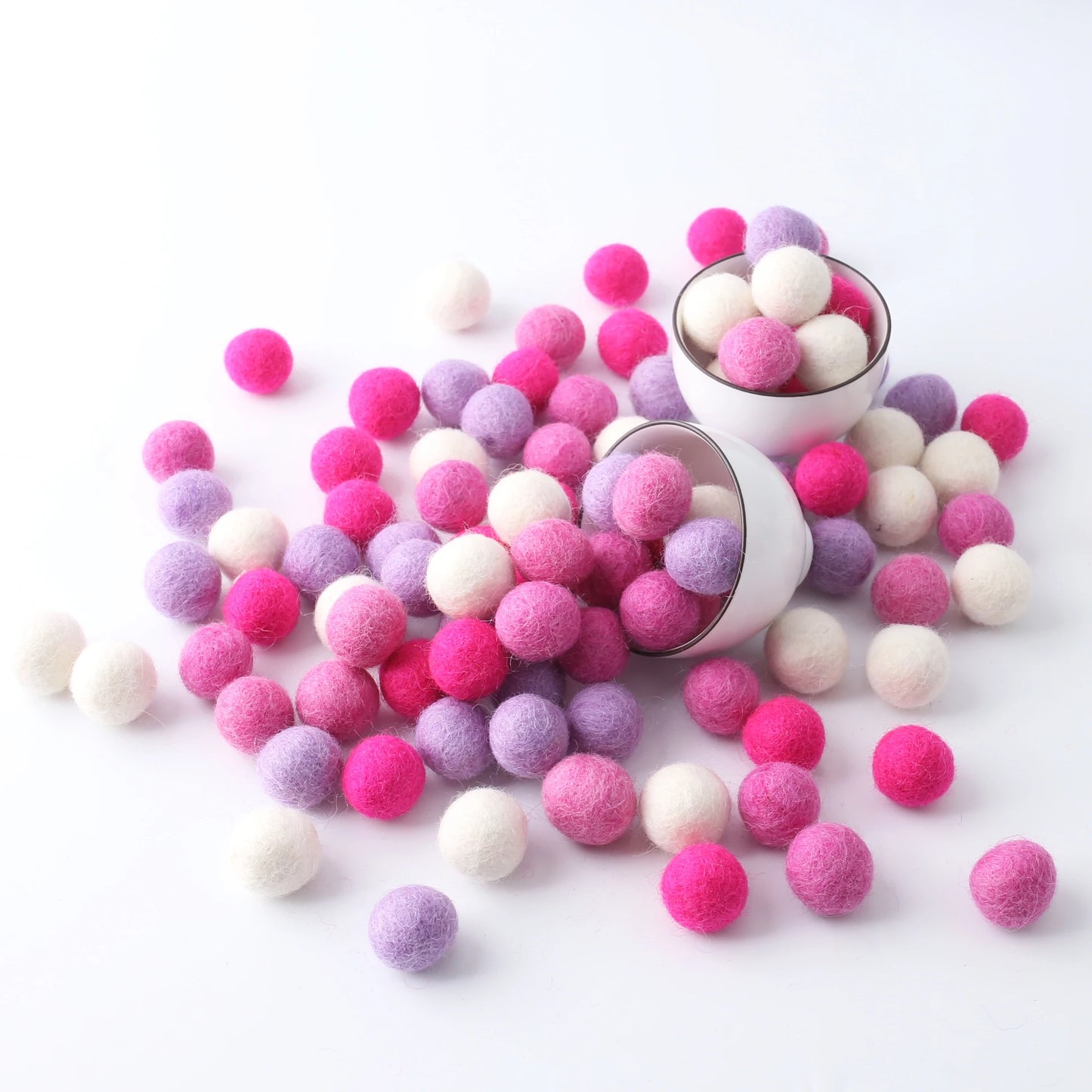 Mitra - 200pc 20mm Wool Felt Balls