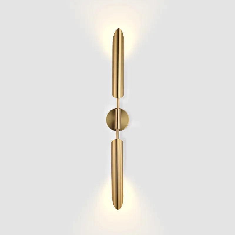 Luxury Wall Sconce Lighting – Modern Gold Wall Lamp for Staircases & Bathrooms