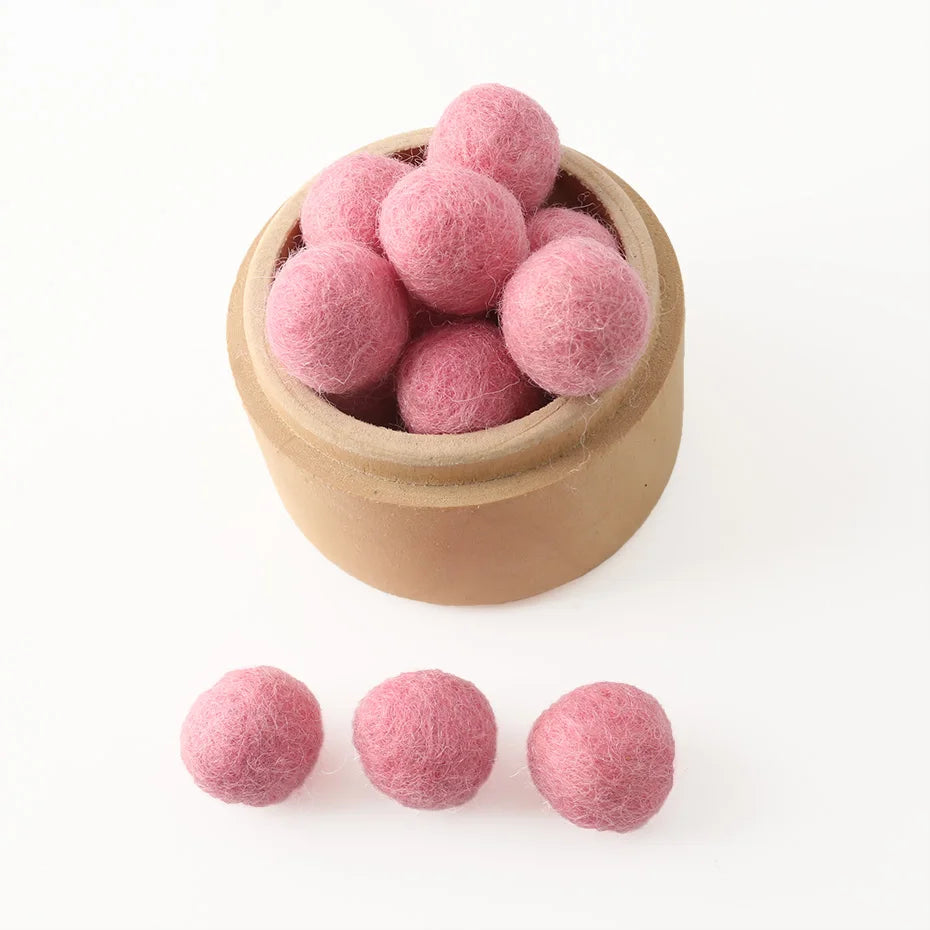 Mitra - 200pc 20mm Wool Felt Balls