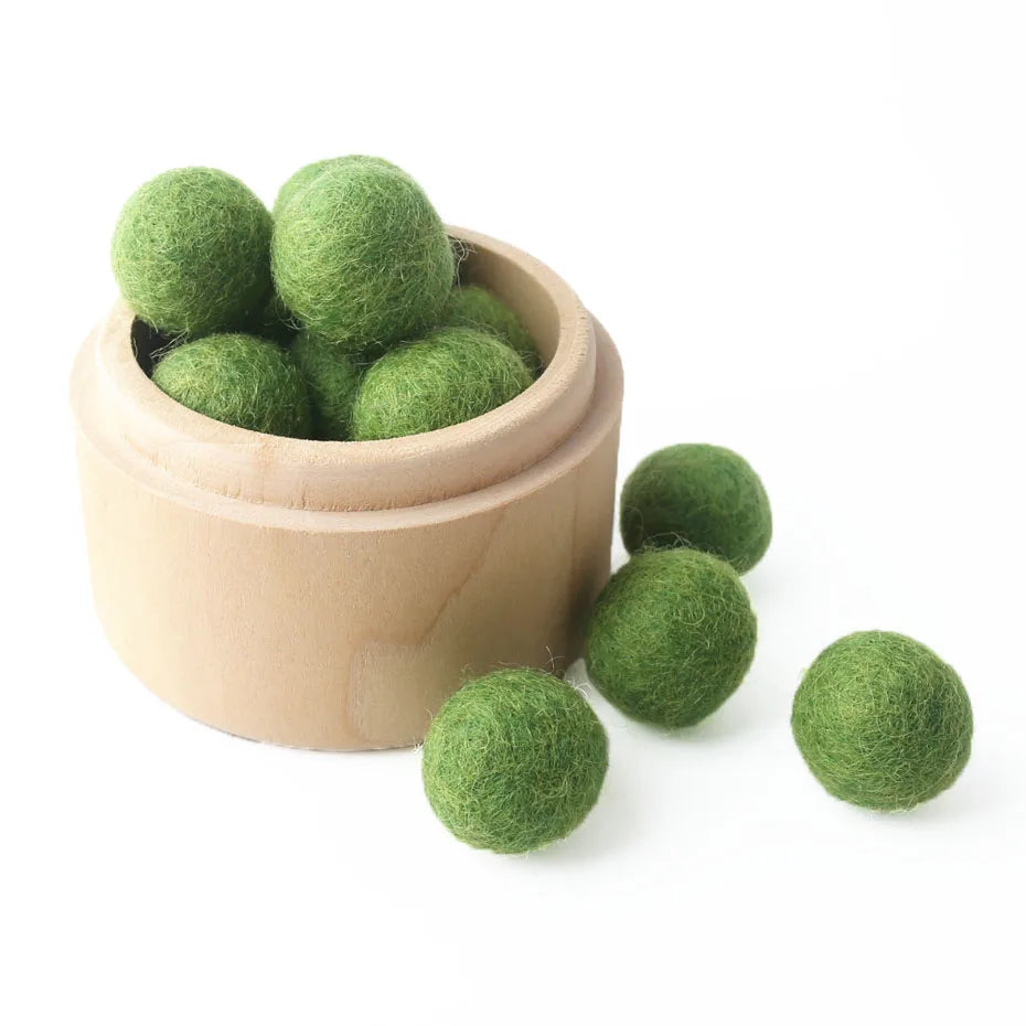 Mitra - 200pc 20mm Wool Felt Balls