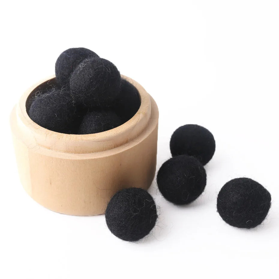 Mitra - 200pc 20mm Wool Felt Balls