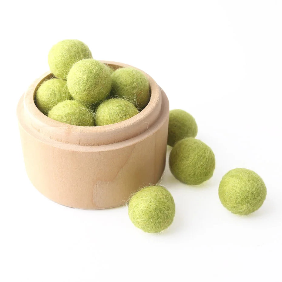 Mitra - 200pc 20mm Wool Felt Balls