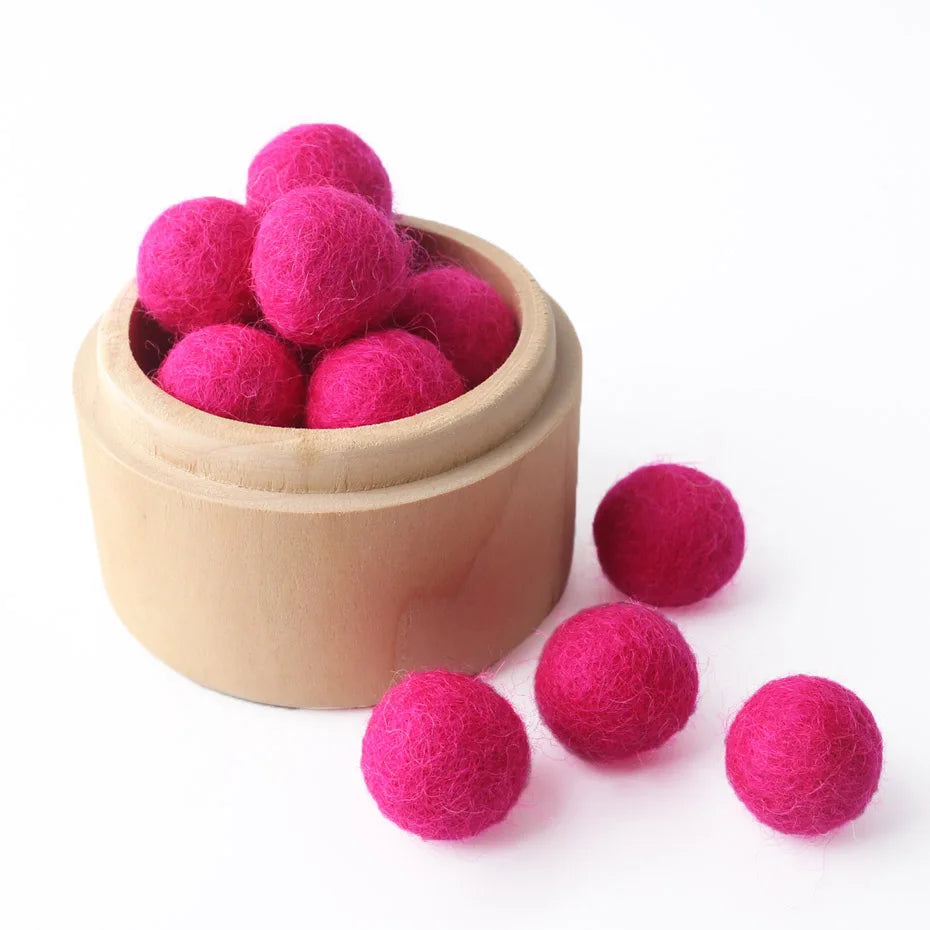Mitra - 200pc 20mm Wool Felt Balls