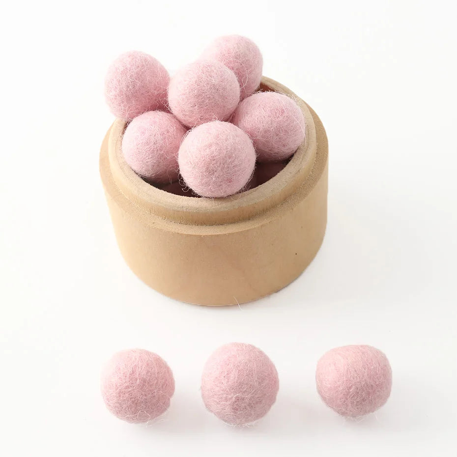Mitra - 200pc 20mm Wool Felt Balls