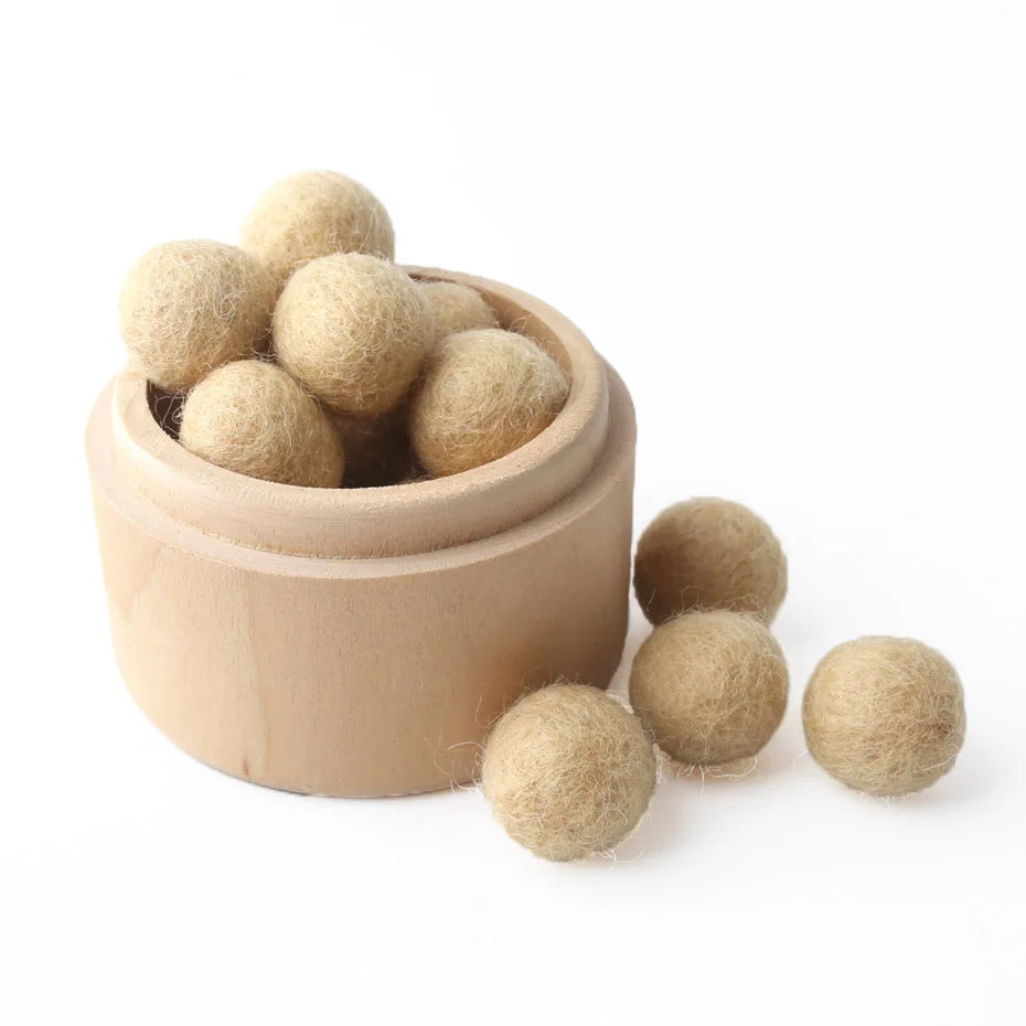 Mitra - 200pc 20mm Wool Felt Balls