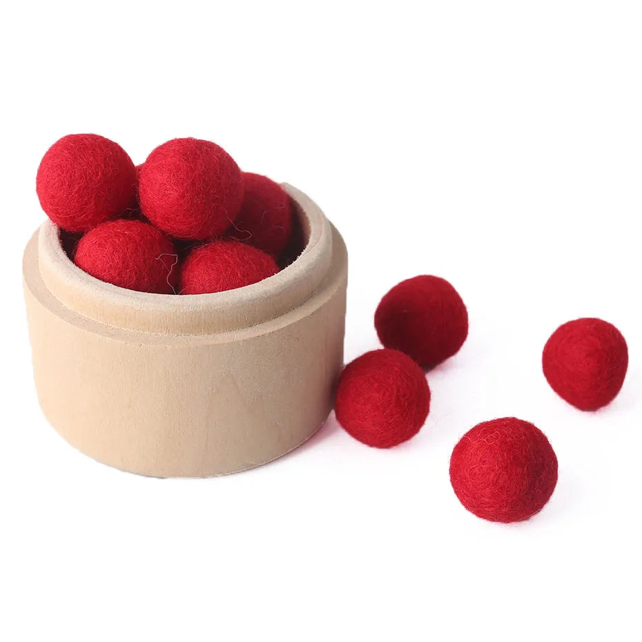 Mitra - 200pc 20mm Wool Felt Balls