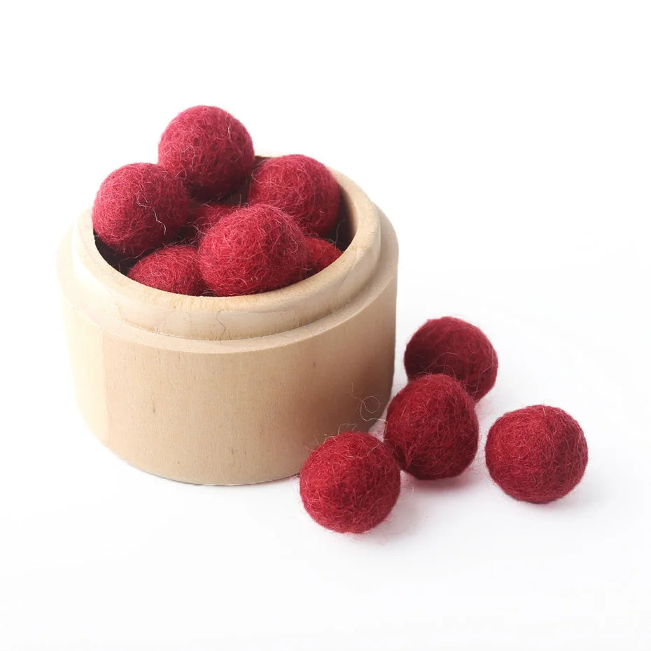 Mitra - 200pc 20mm Wool Felt Balls