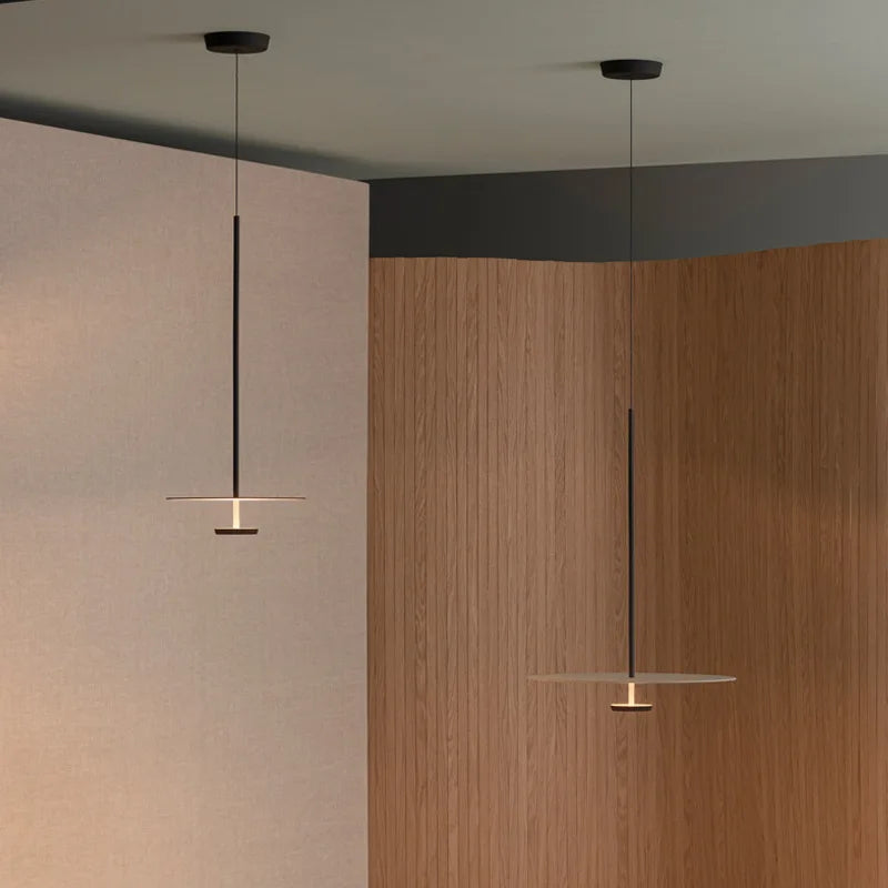 Iron Finish Office Bar Exhibition Hall Pendant.