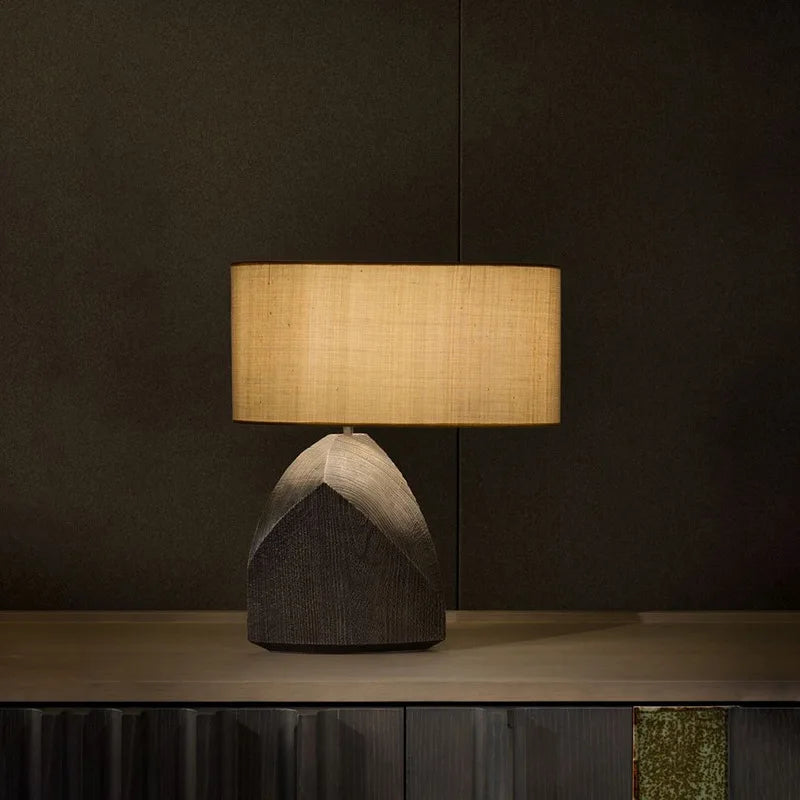 LED Resin Table Lamp with Ambient Lighting
