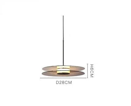 LED flush mount Scandinavian light for minimalist homes