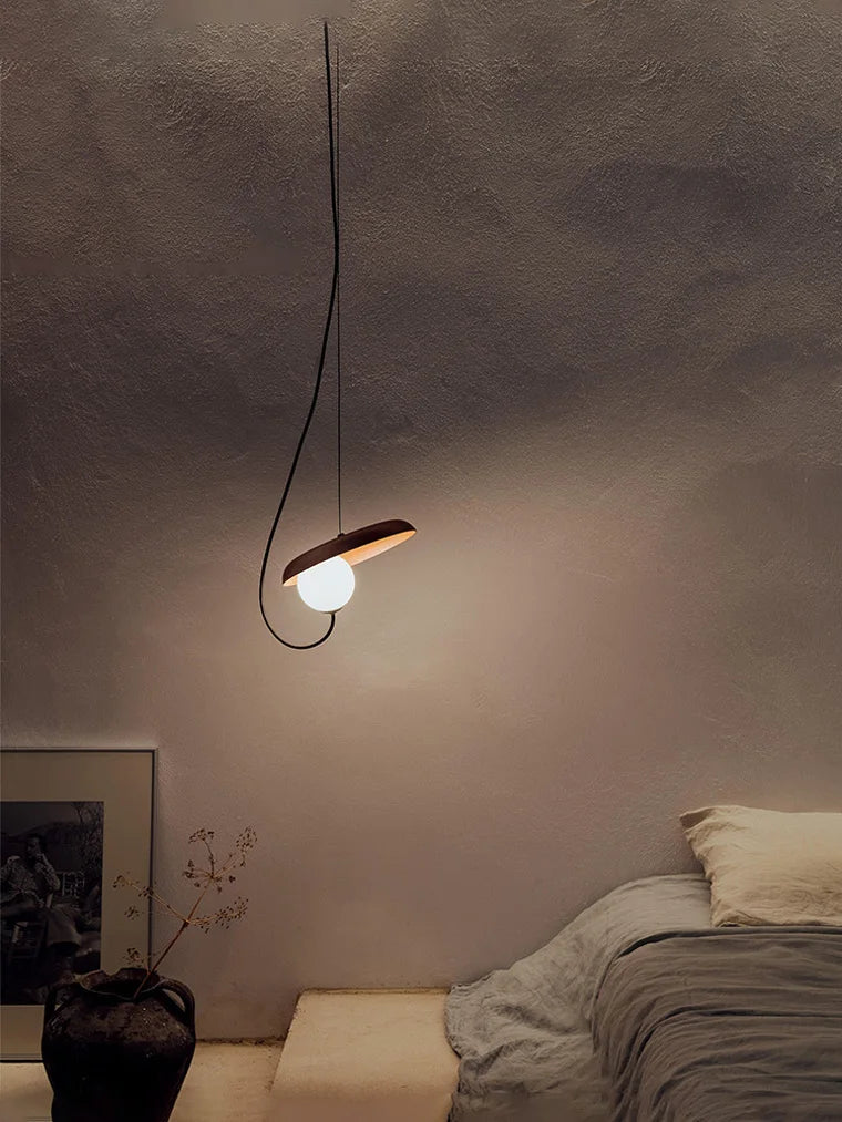 Nordic Style Pendant Light Magnetic Design Iron Finish.
