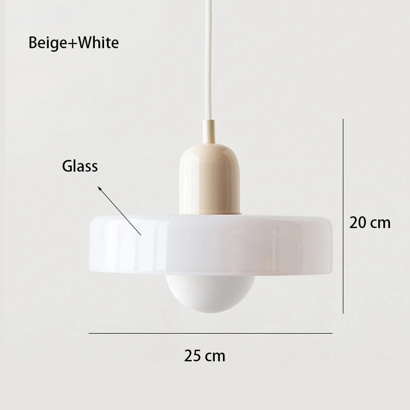 Tvara: Nordic Retro Glass Chandelier