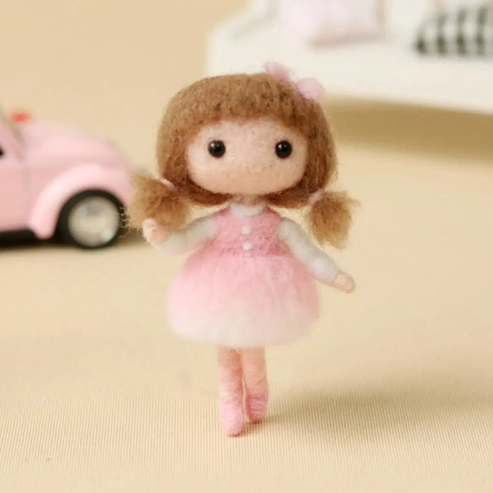 Ridhi - Handmade DIY Wool Felt Doll Kit
