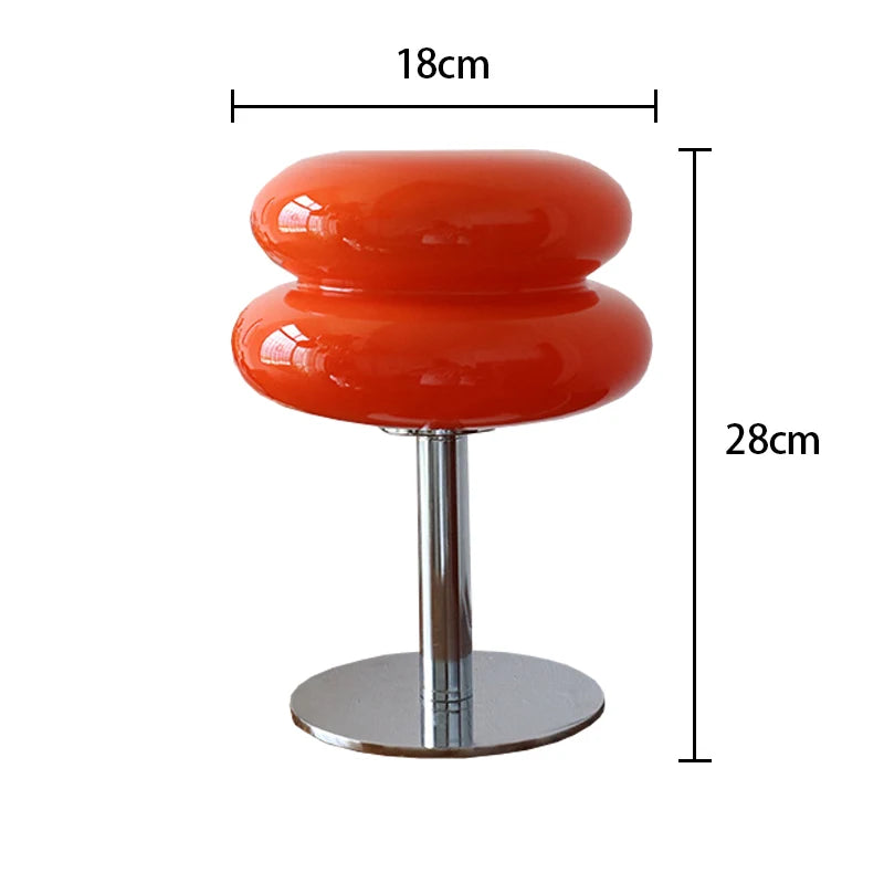 Prabha: Tricolor Dimmable Glass Lamp