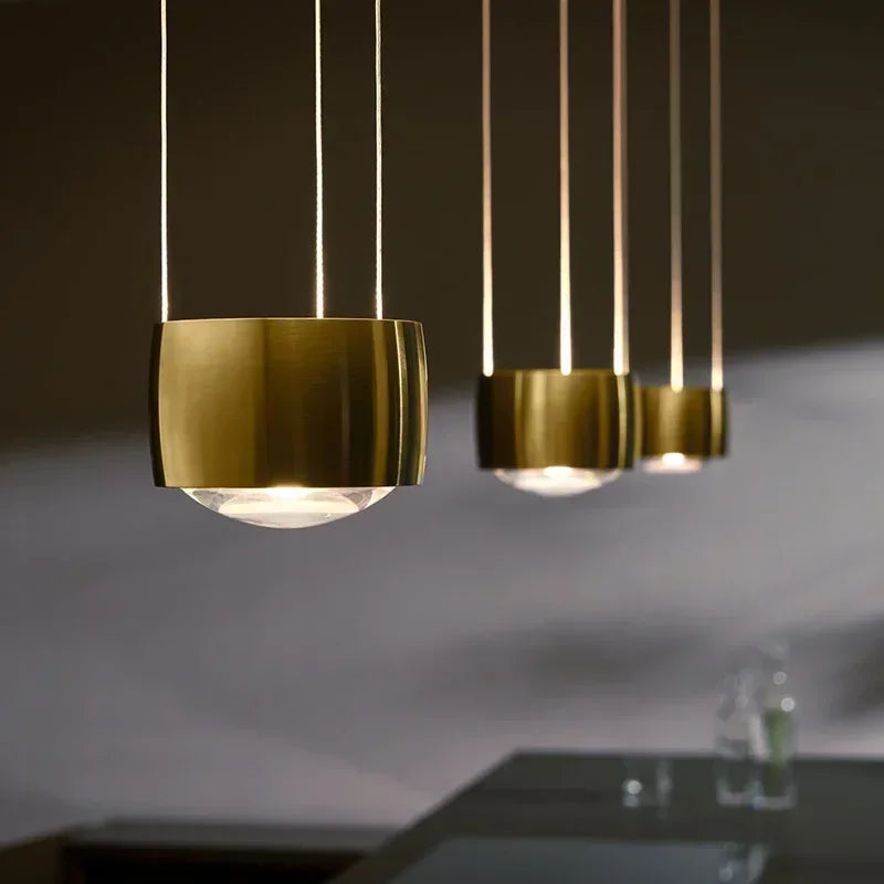 Gold Pendant Light – Elegant LED Hanging Lamp for Contemporary Spaces
