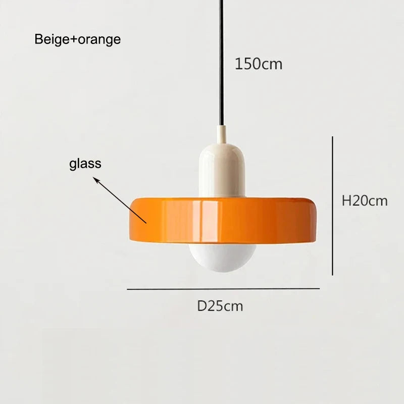 Tvara: Nordic Retro Glass Chandelier