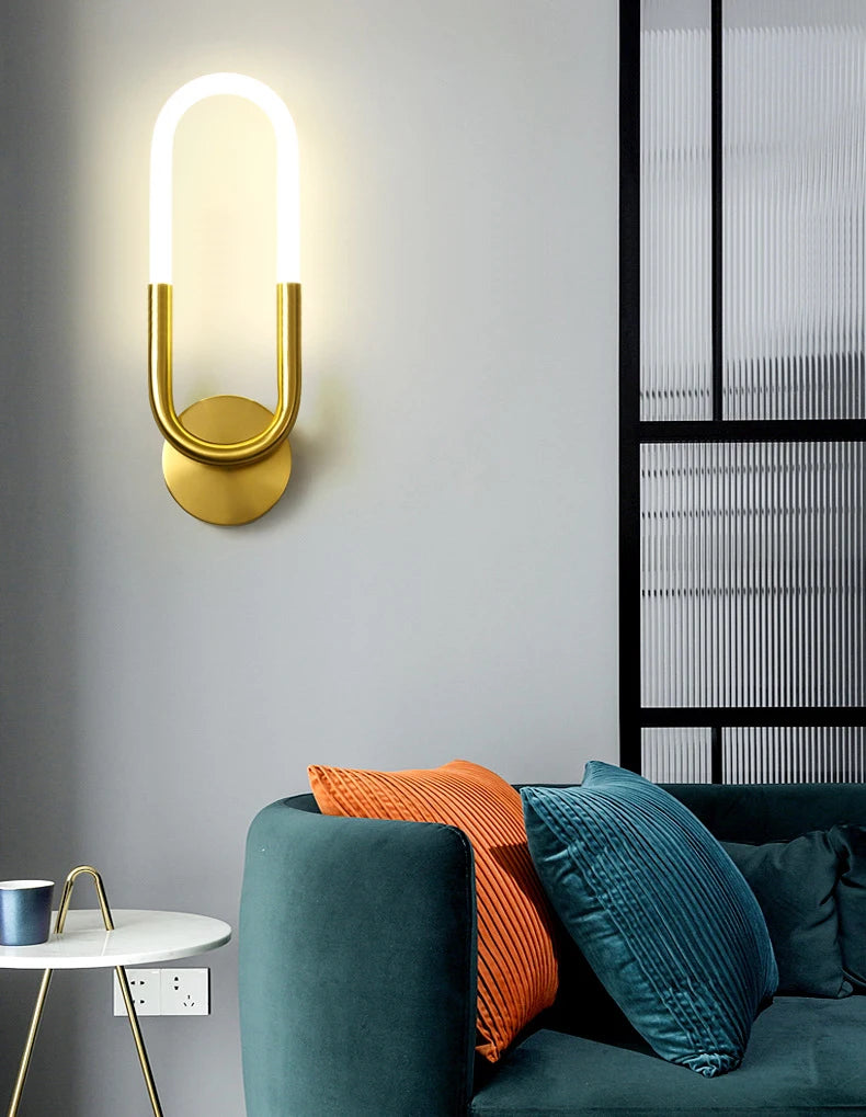 Viveka - Minimalist U-Shaped Wall Lamp