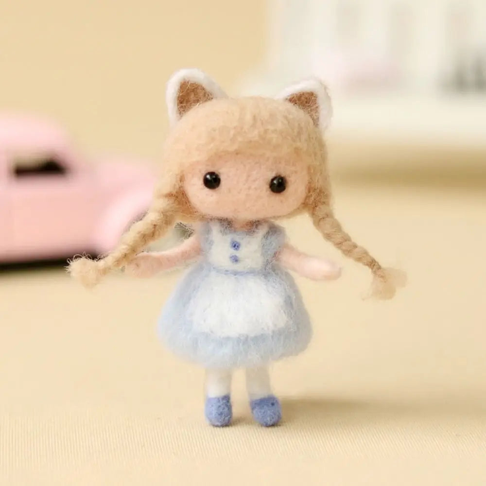 Ridhi - Handmade DIY Wool Felt Doll Kit