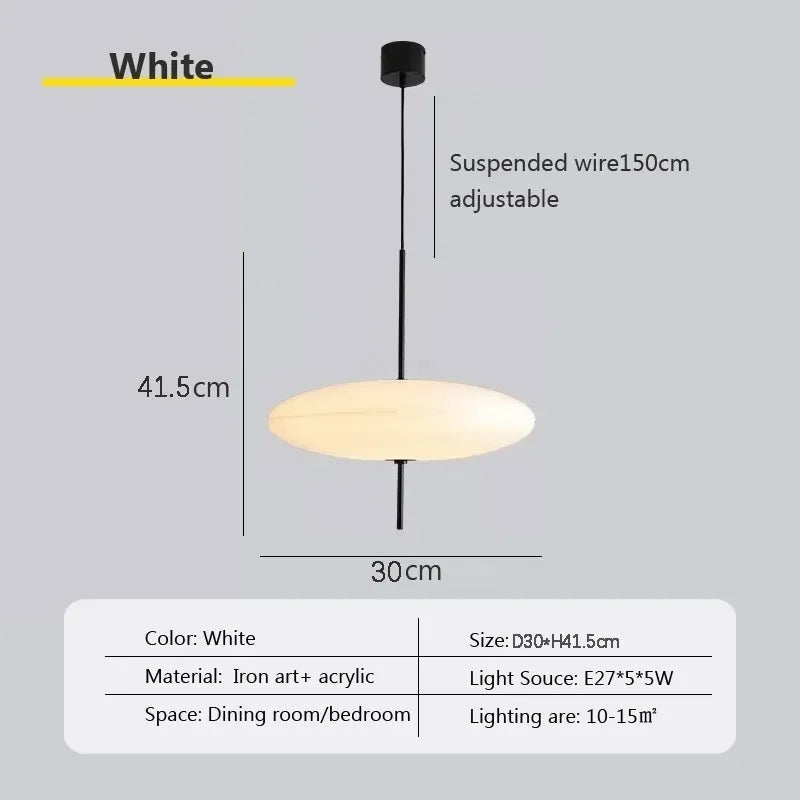 Vāyu: Nordic LED Pendant Light