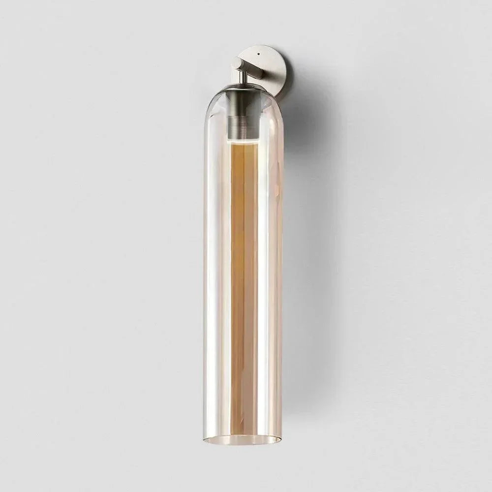 Vidyut: Nordic LED Glass Wall Sconce