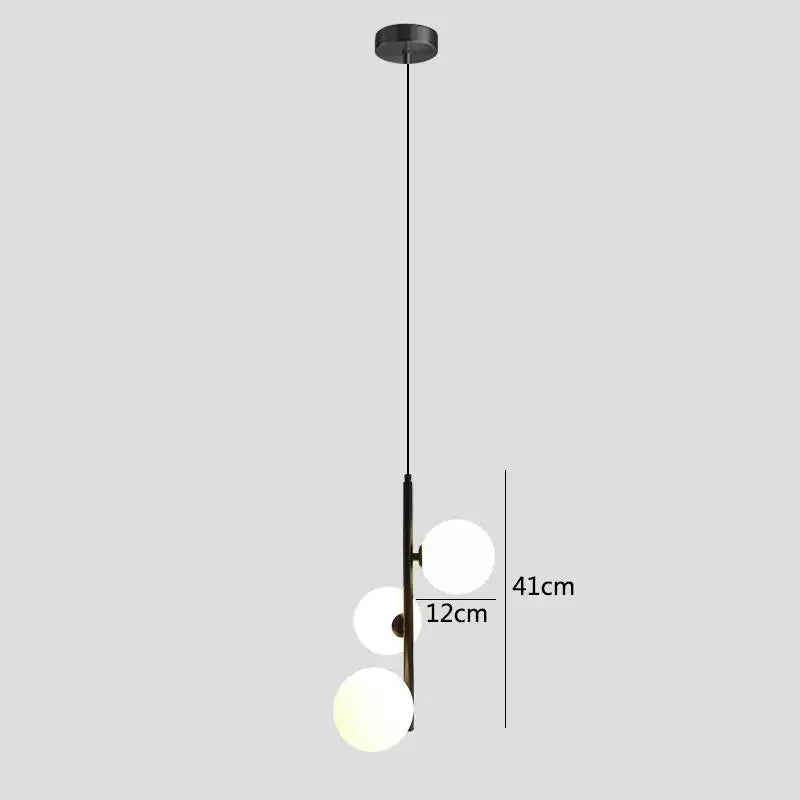 Arunima: Nordic Glass Ball Pendant Light