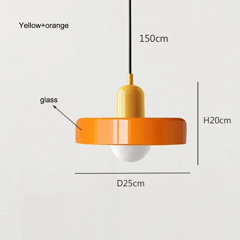 Tvara: Nordic Retro Glass Chandelier