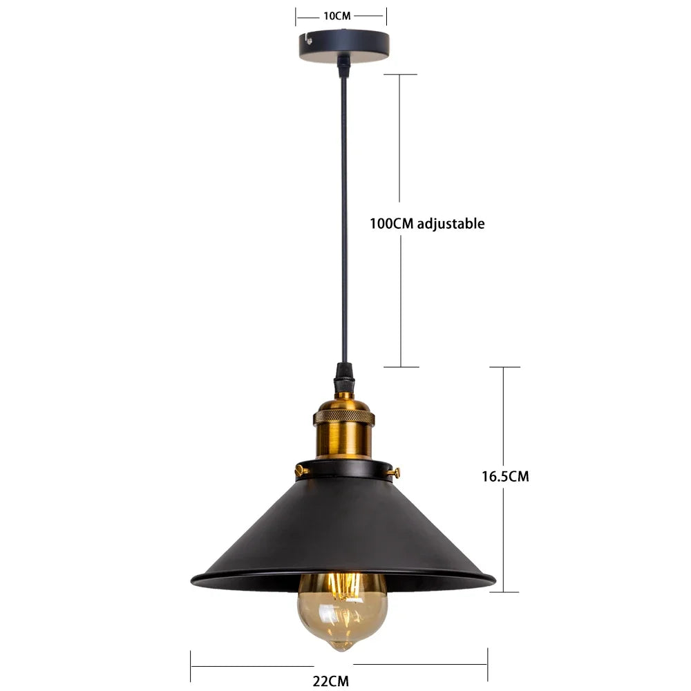 Rudra - Vintage LED Iron Chandelier