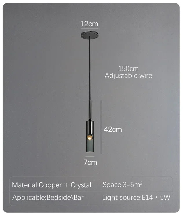 Leja - Nordic Ceiling Glass LED Pendant Lamp