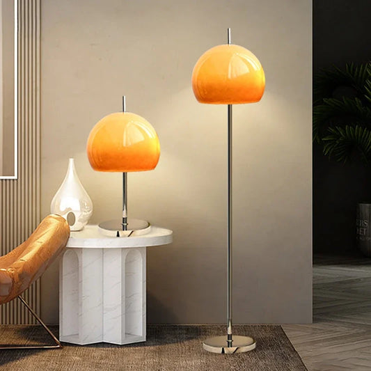 Tvarita - Bauhaus Retro Glass Table Lamp Floor Lamp