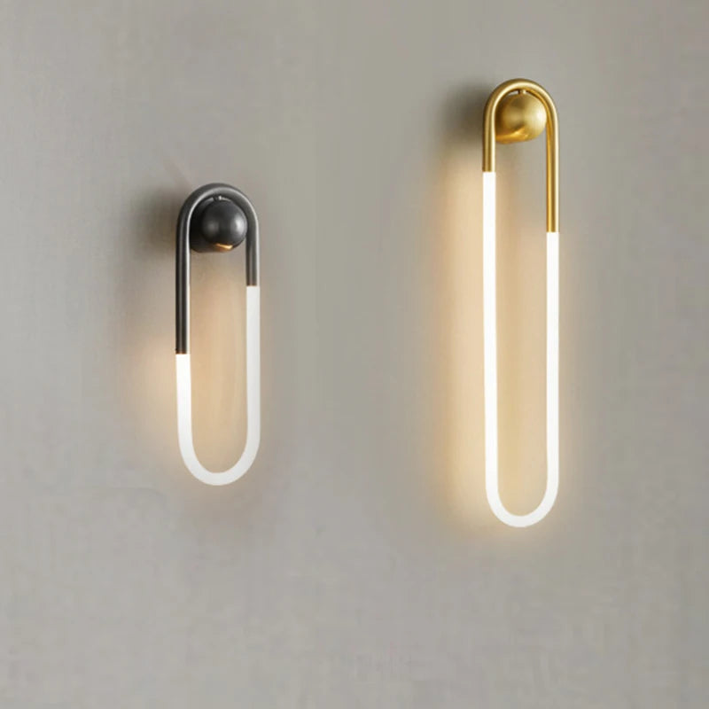 Viveka - Minimalist U-Shaped Wall Lamp