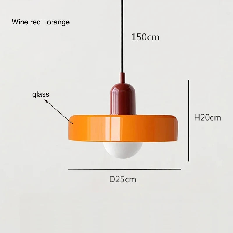 Tvara: Nordic Retro Glass Chandelier