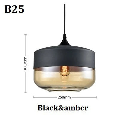 Prithvika – Nordic Glass Pendant Light