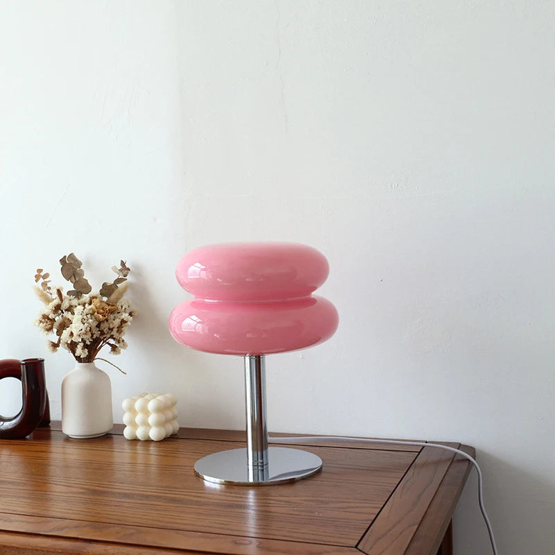 Prabha: Tricolor Dimmable Glass Lamp