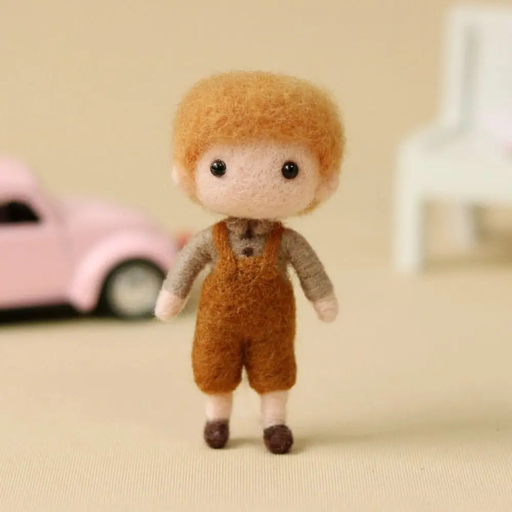 Ridhi - Handmade DIY Wool Felt Doll Kit