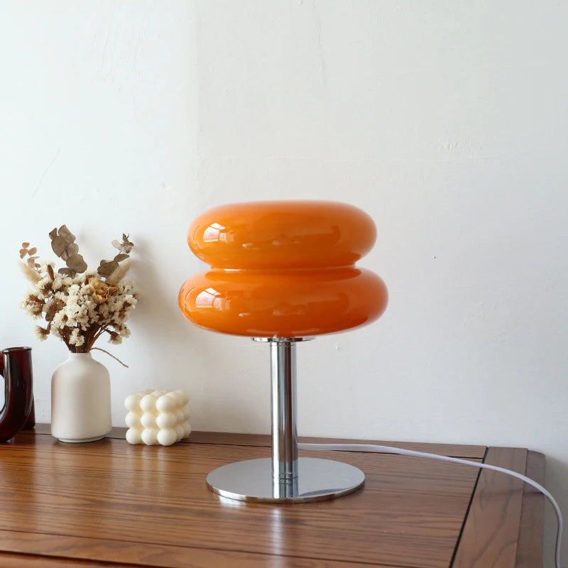 Prabha: Tricolor Dimmable Glass Lamp