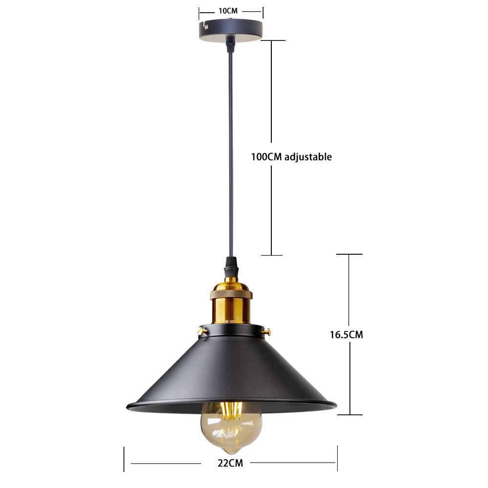 Rudra - Vintage LED Iron Chandelier