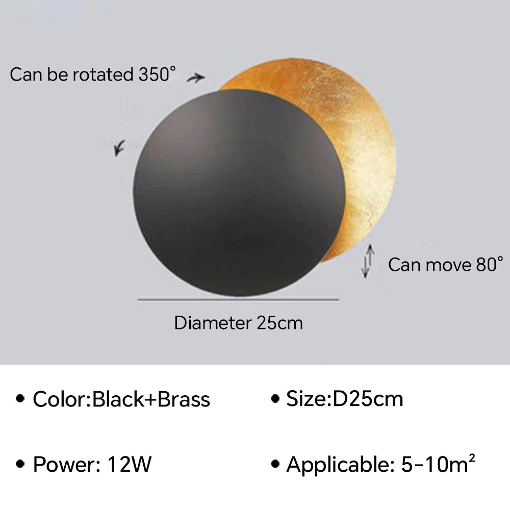 Wall Mounted LED Lamp for Modern Hallway Decor