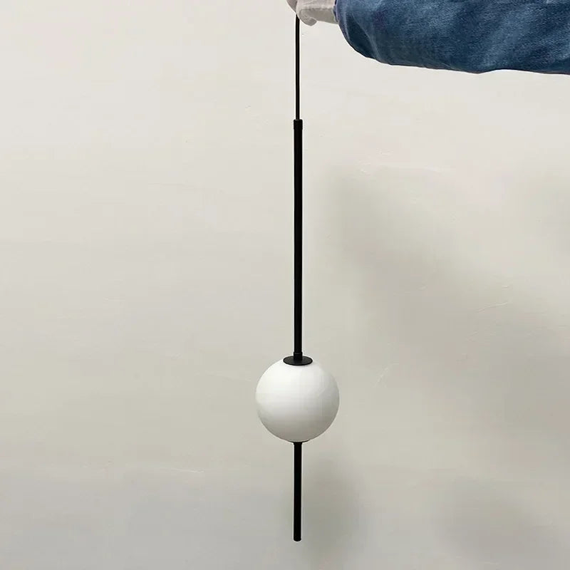 adjustable cord hanging light for bedrooms and hotels