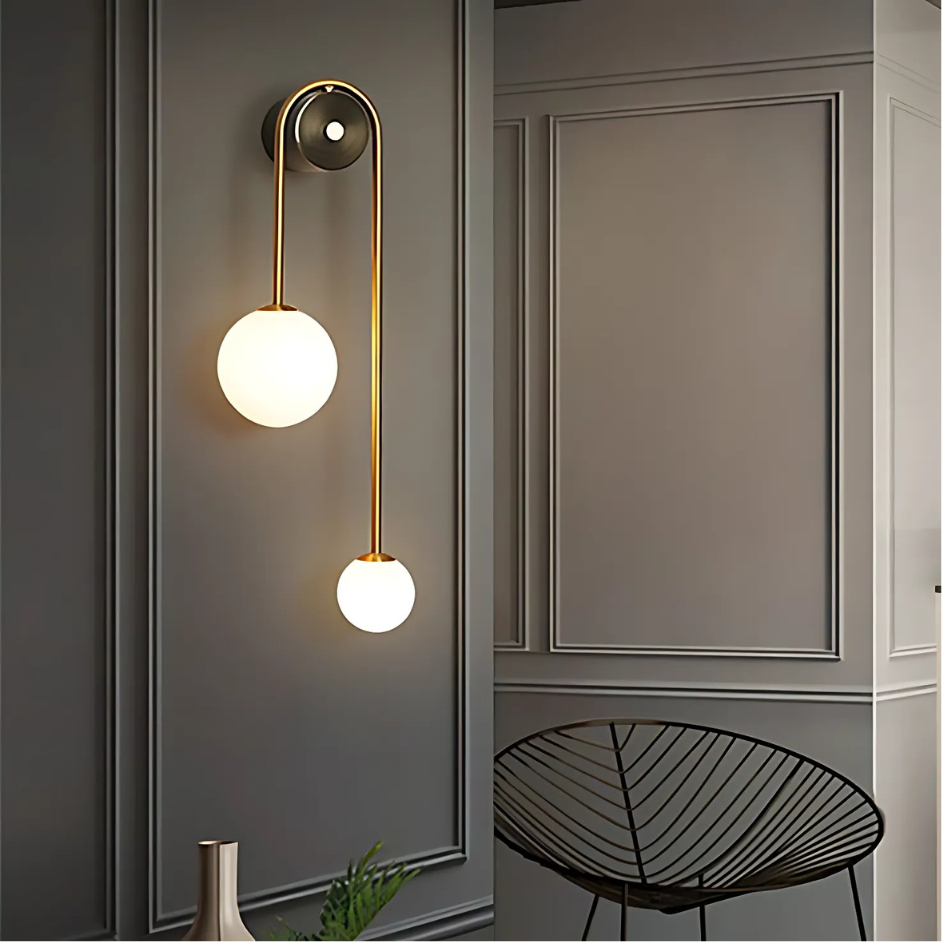 Prakashya: Modern Nordic LED Wall Sconce