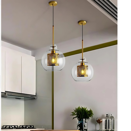 Arka - Modern Glass Ball Pendant Light