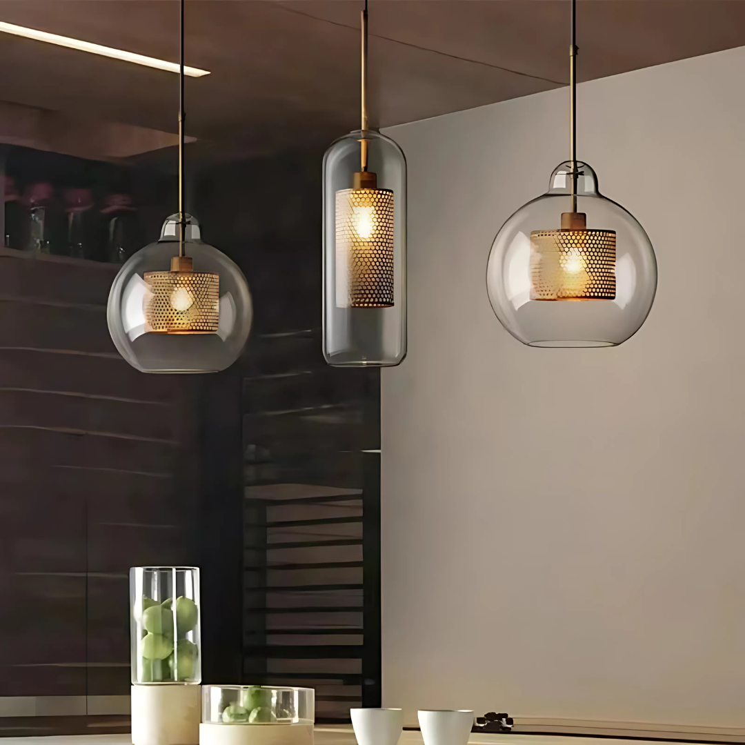 Arka - Modern Glass Ball Pendant Light